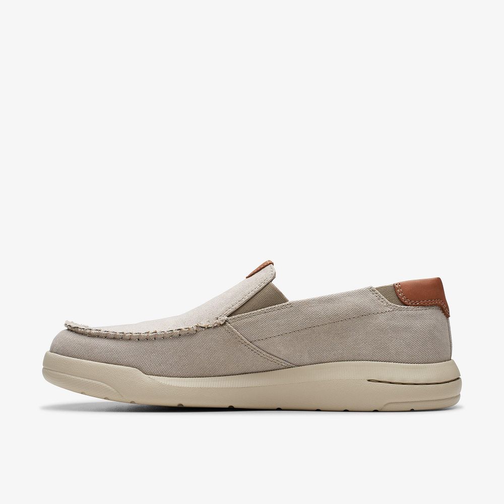 Light Grey Combination Clarks Driftlite Step Men Boat Shoes | 4908SMCNH