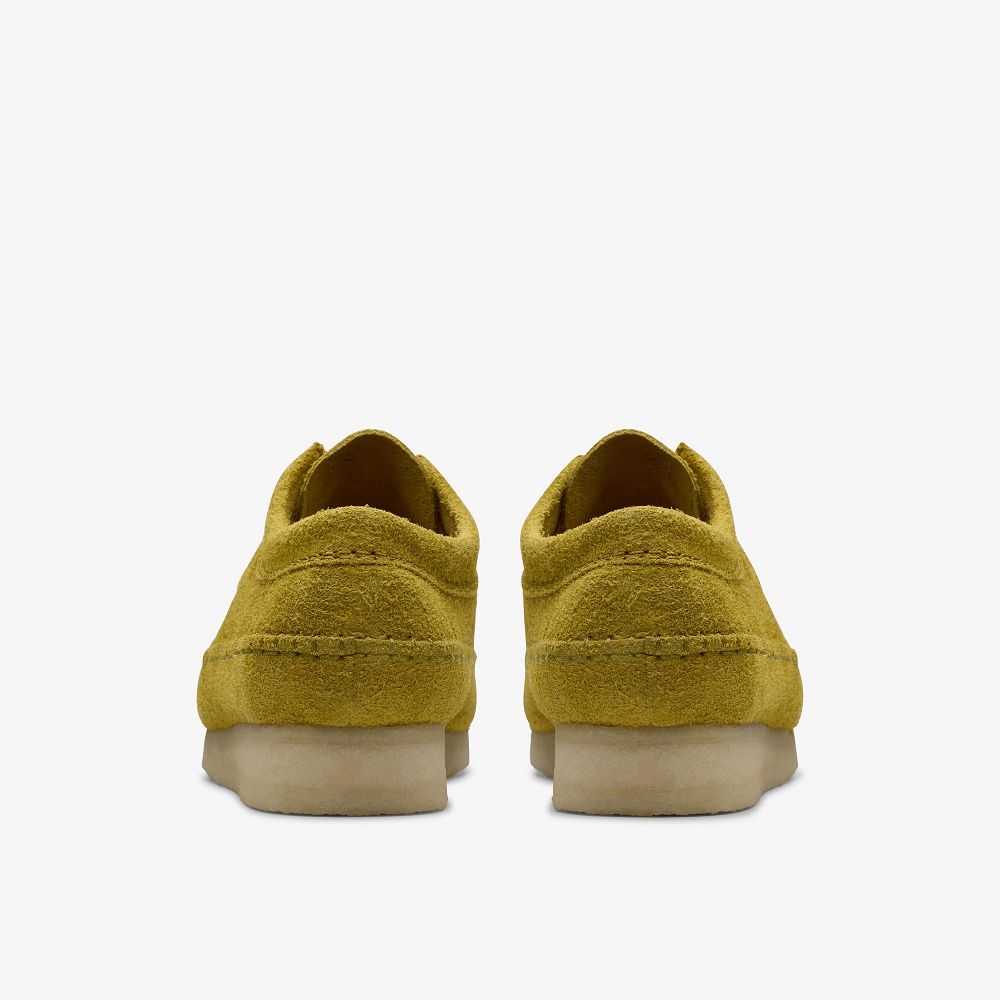 Olive Suede Clarks Weaver Men Moccasins | 4570ZYDVP