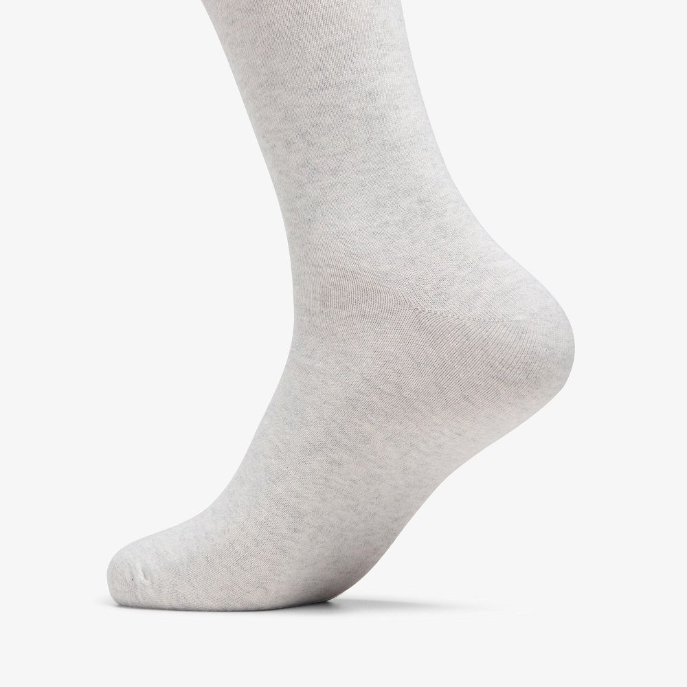 Pink Clarks Marled Crew Men Socks | 6735VTEKB