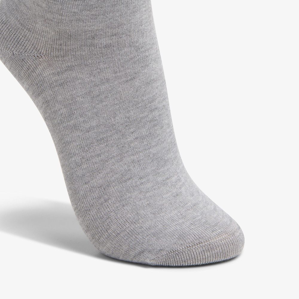 Pink Clarks Solid Dress Crew Women Socks | 9461LMTZV