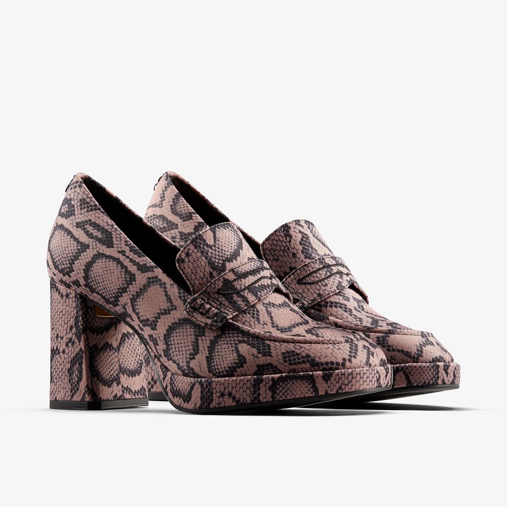 Rose Textile Clarks Martine Rose Women Loafers | 3125WIQMC