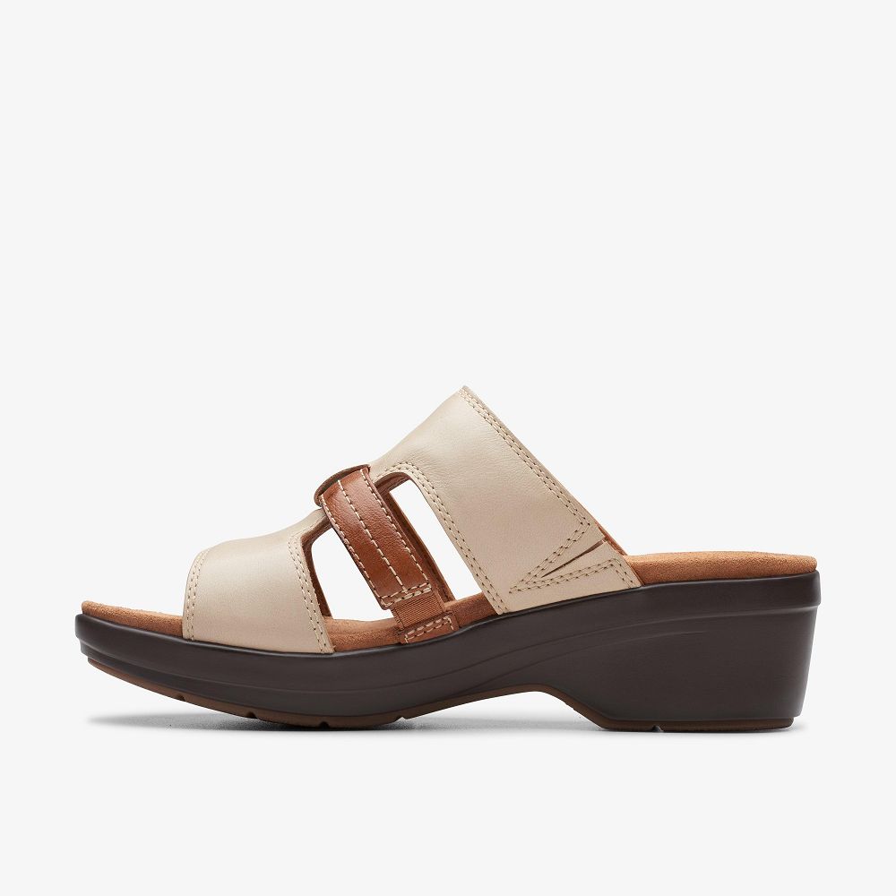 Sand Combination Clarks Tuleah Jane Women Sandals | 3964LFSAM