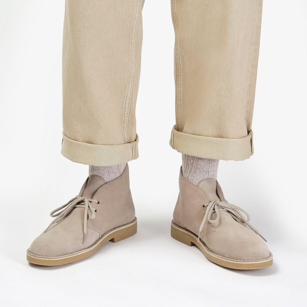 Sand Suede Clarks Desert Evo Men Boots | 5726TZRJO