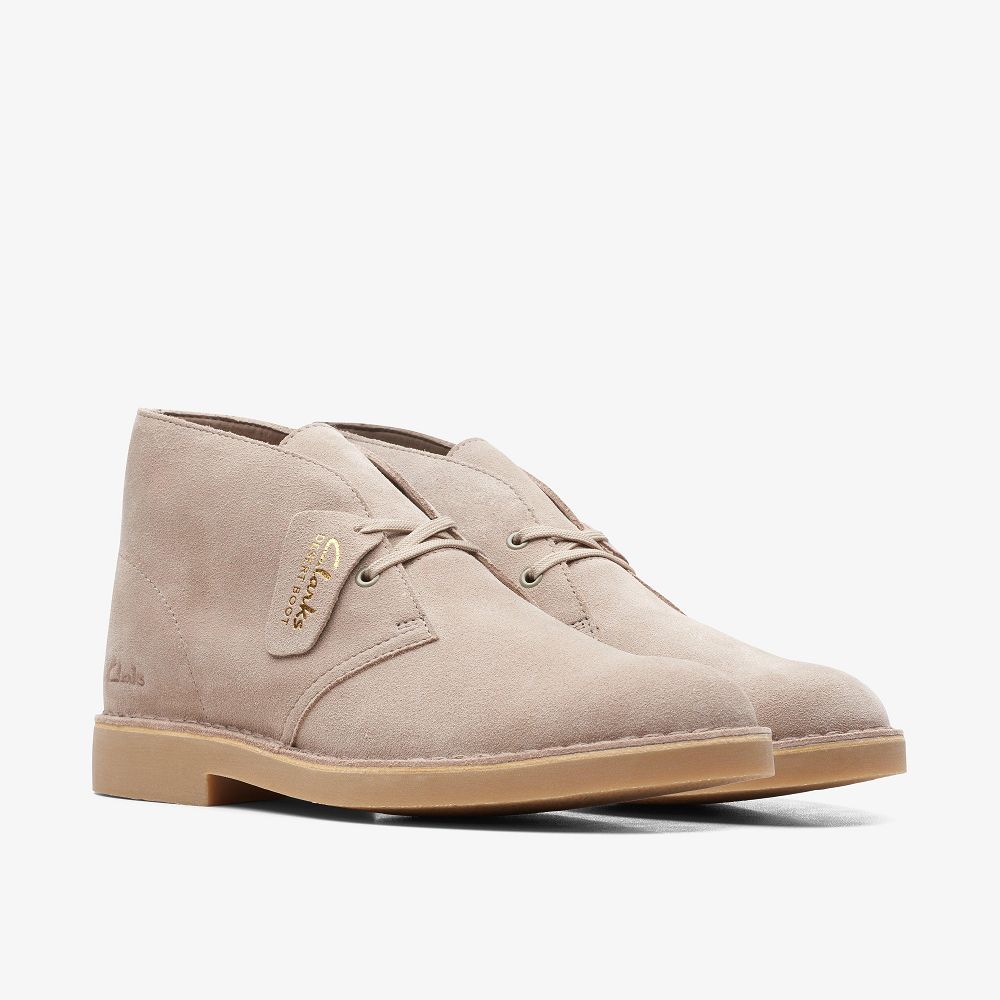 Sand Suede Clarks Desert Evo Men Boots | 5726TZRJO