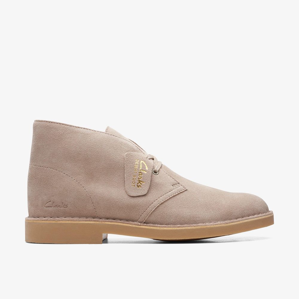 Sand Suede Clarks Desert Evo Men Boots | 5726TZRJO