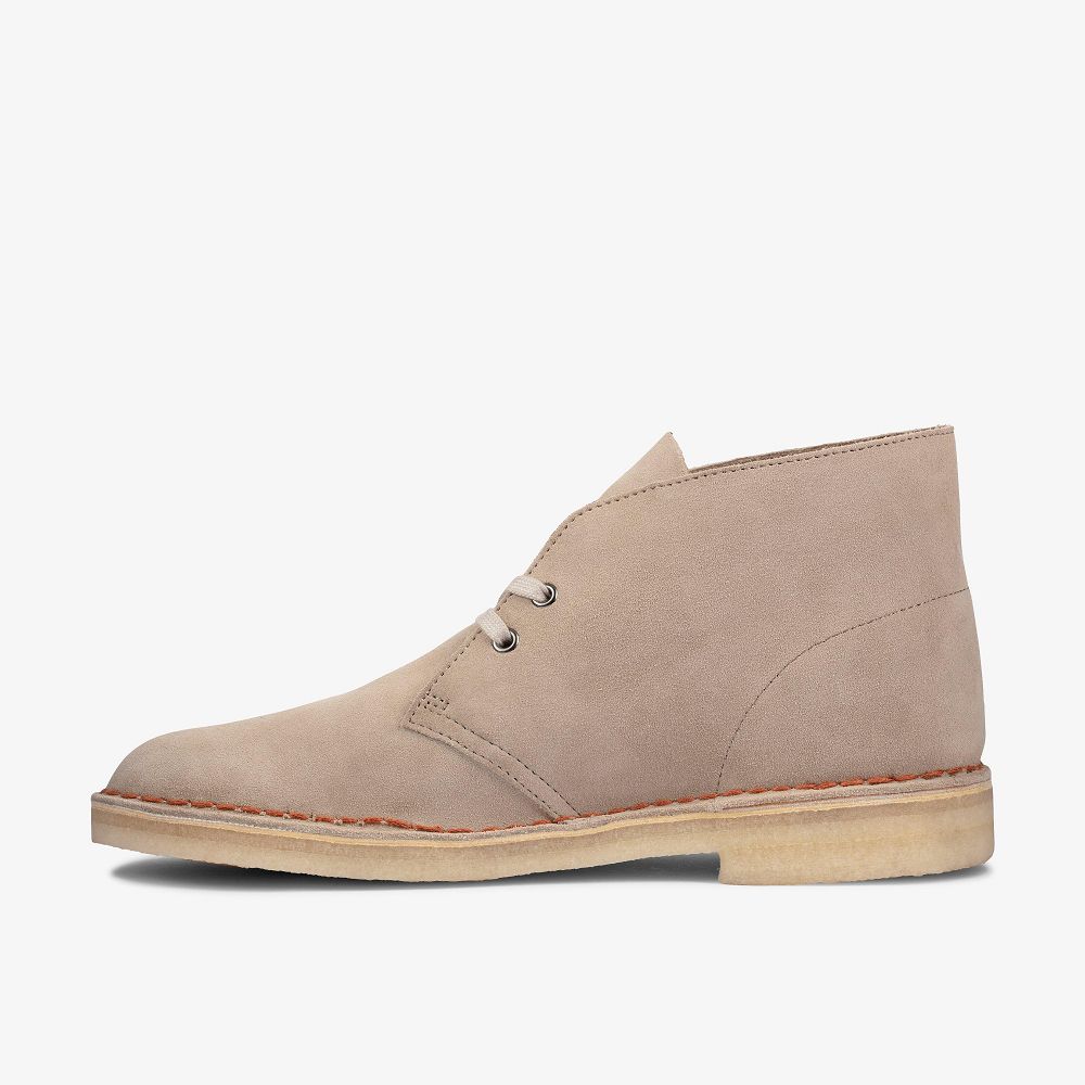 Sand Suede Clarks Desert Men Boots | 1358YFUEI