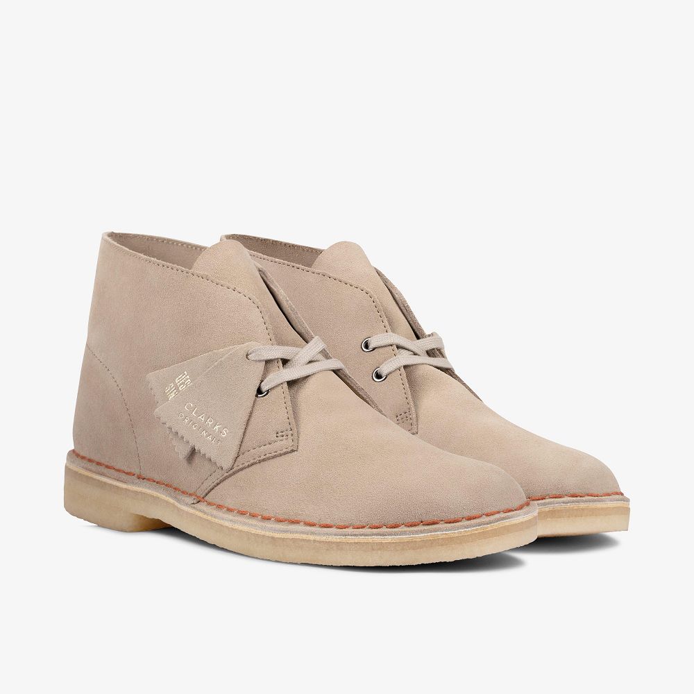 Sand Suede Clarks Desert Men Boots | 1358YFUEI