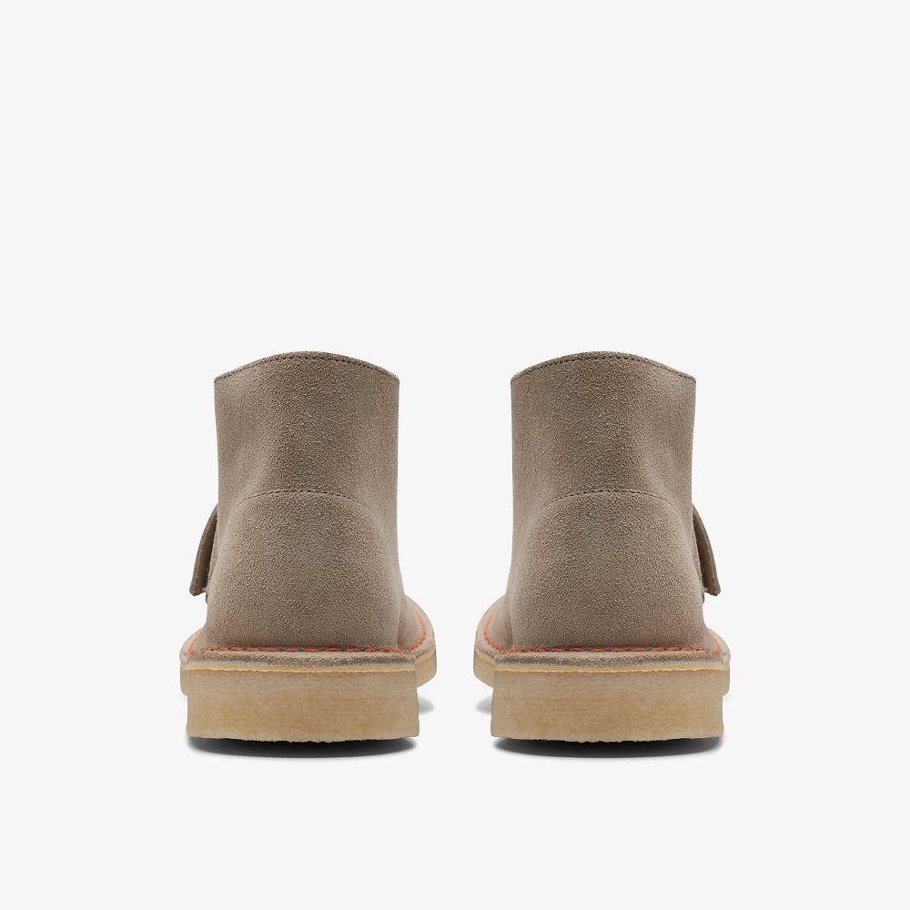 Sand Suede Clarks Desert Women Boots | 6957PDQJK