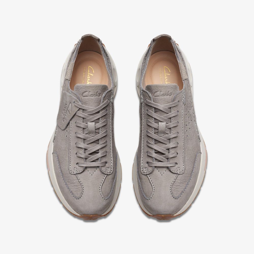 Stone Nubuck Clarks Craft Speed Women Sneakers | 9728KSGJD