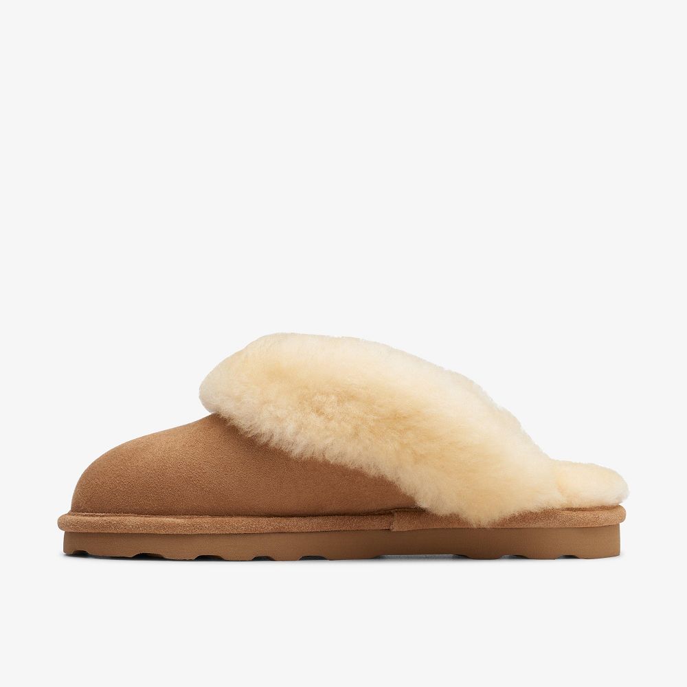 Tan Clarks Radeah Star Women Slip-Ons | 1703WXFTP