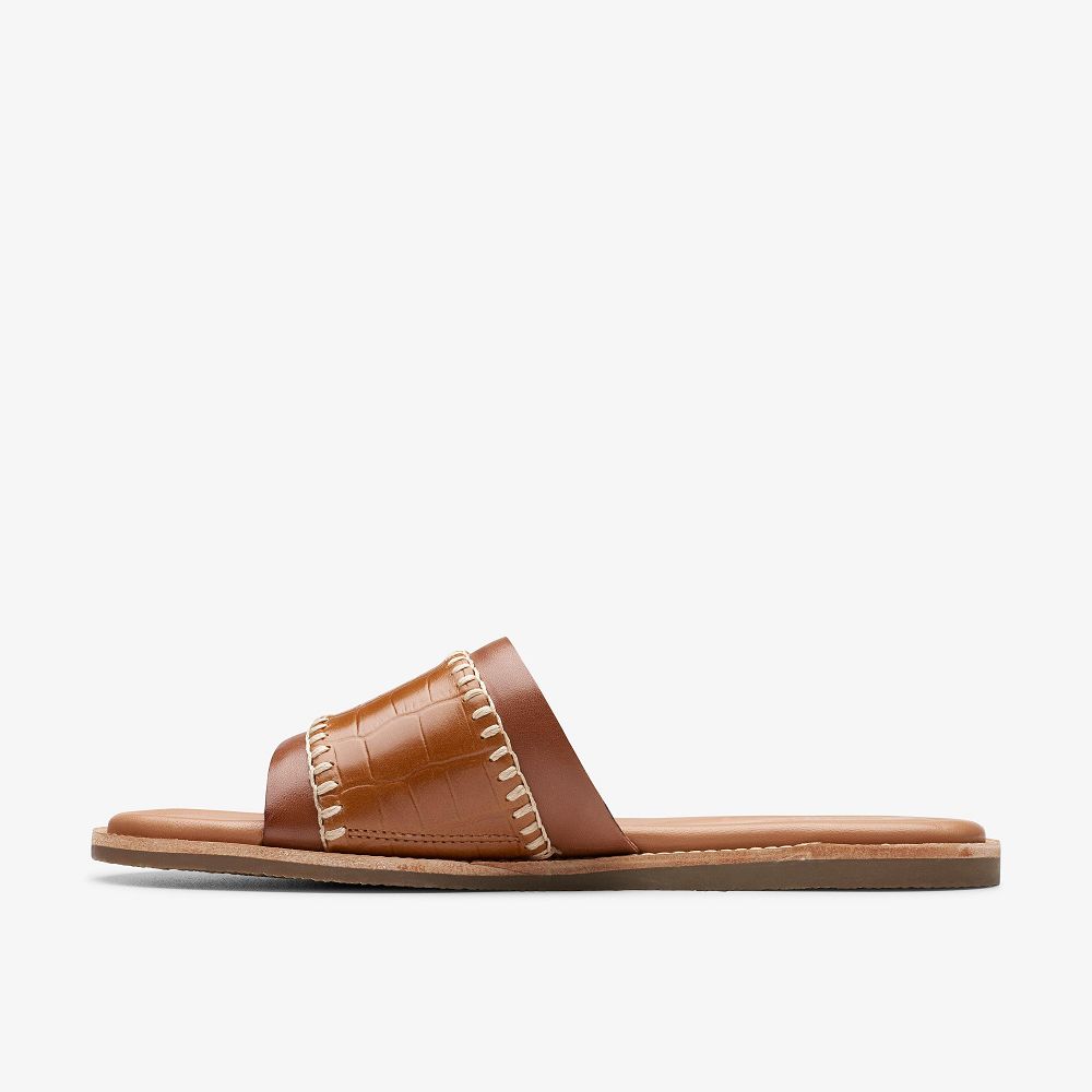 Tan Interest Clarks Maritime Women Sandals | 8709MEBWG