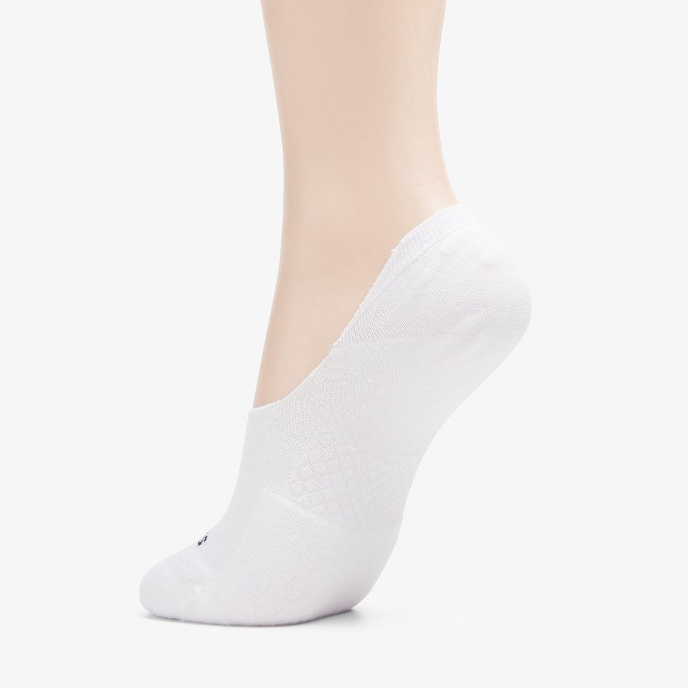 White Clarks Basic Liner Women Socks | 3754PNKYF